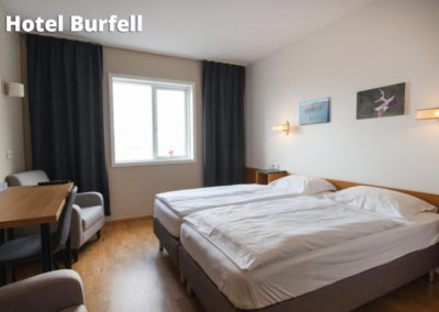 Kør-selv ferie og bilferie i Island - Hotel Burfell