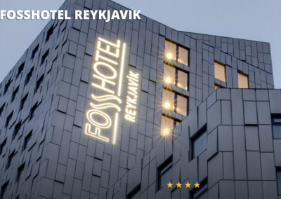 Fosshotel Reykjavik i Island på kør-selv ferie og bilferie med ISLANDSREJSER