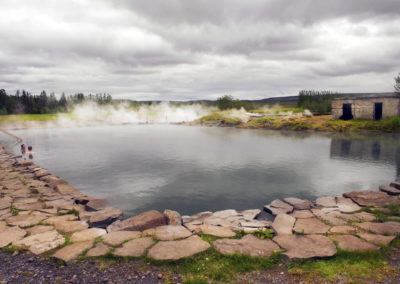 Secret Lagoon og geotermiske bade og varme kilder i Island - aktiviteter med ISLANDSREJSER