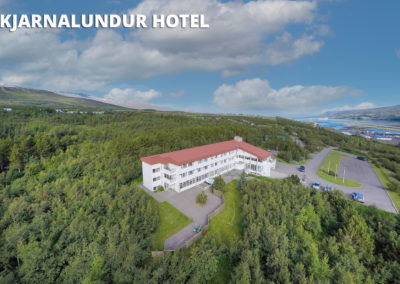 Kjarnalundur hotel i Island på kør-selv ferie og bilferie med ISLANDSREJSER