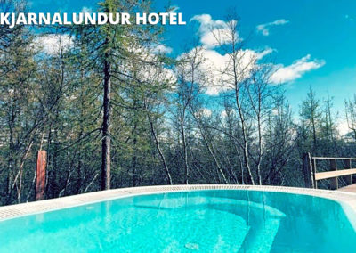 Kjarnalundur hotel i Island på kør-selv ferie og bilferie med ISLANDSREJSER