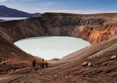 Aksja-vulkantur med guide i højlandsbus - aktiviteter med ISLANDSREJSER