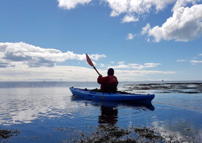 Elv til kyst kajaktur - havkajak på både sø, elv og kyst - aktiviteter i Island med ISLANDSREJSER