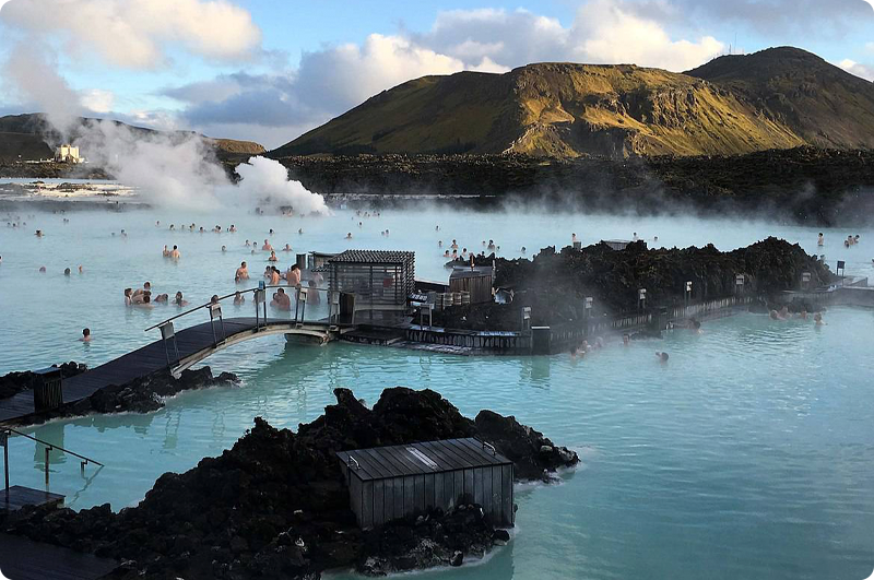 Blue Lagoon Den Blå Lagune og rejser til Island - kør-selv ferie og bilferie med ISLANDSREJSER