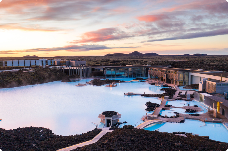 Blue Lagoon Den Blå Lagune og rejser til Island - kør-selv ferie og bilferie med ISLANDSREJSER