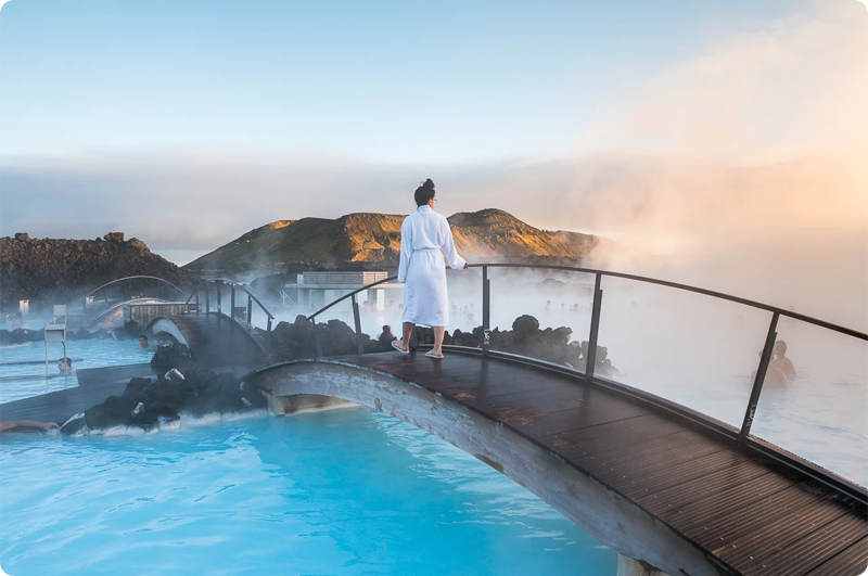 Blue Lagoon Den Blå Lagune og rejser til Island - kør-selv ferie og bilferie med ISLANDSREJSER