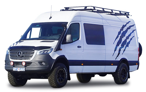 Camper Van i Island