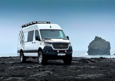 Camper van og rejser til Island med ISLANDSREJSER - Camp Big Foot