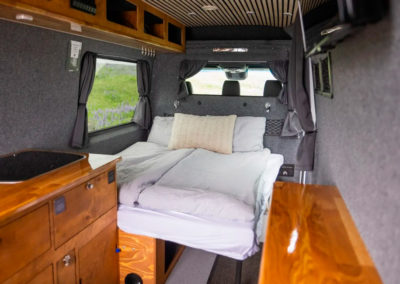 Camper van og rejser til Island med ISLANDSREJSER - indretning, Camp Big Foot