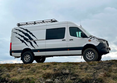 Camper van og rejser til Island med ISLANDSREJSER - Camp Big Foot