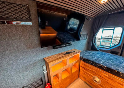 Camper van og rejser til Island med ISLANDSREJSER - indretning, Camp Big Foot