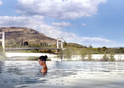 Laugarás Lagoon geotermiske bade og wellness på rejser til Island med ISLANDSREJSER
