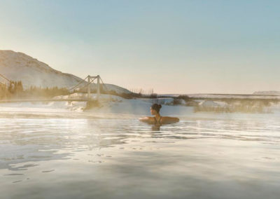 Laugarás Lagoon geotermiske bade og wellness på rejser til Island med ISLANDSREJSER