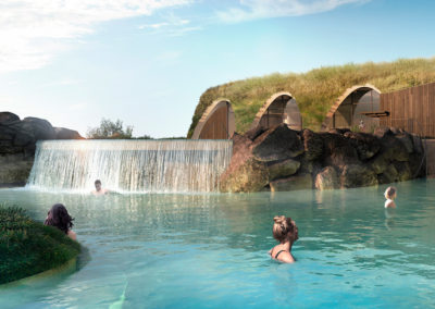 Laugarás Lagoon geotermiske bade og wellness på rejser til Island med ISLANDSREJSER