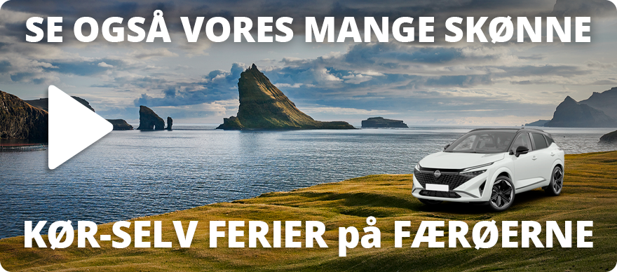 Kør-selv ferie og bilferie på Færøerne
