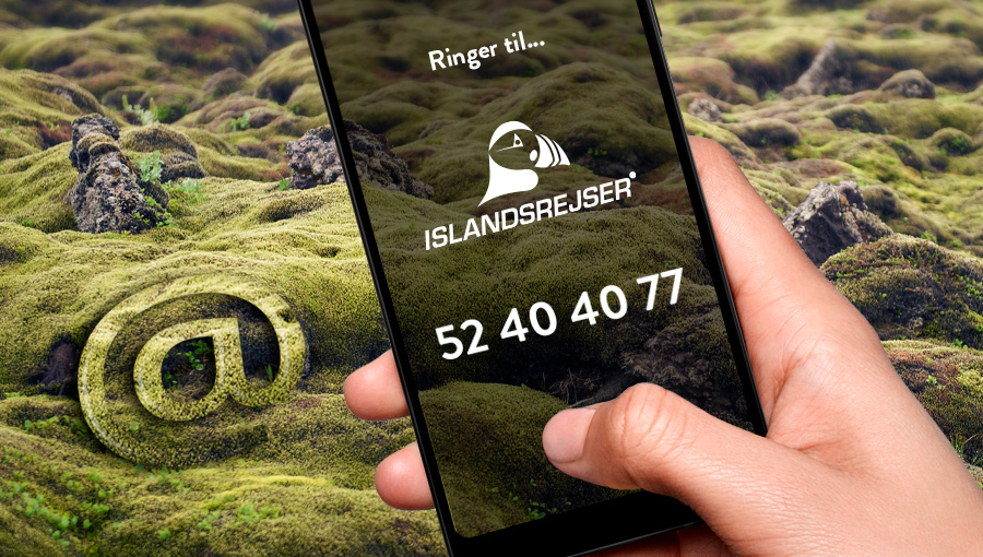 Kontakt ISLANDSREJSER med rejser til Island